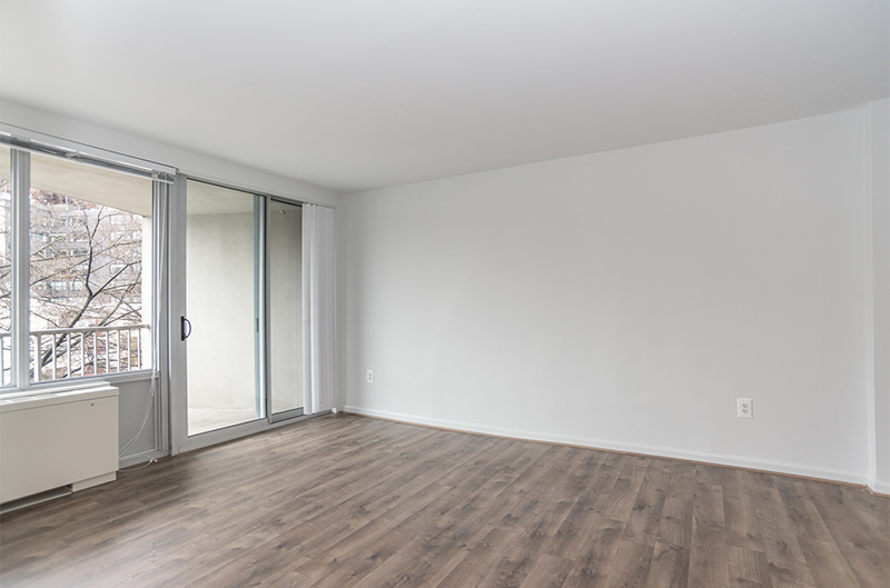 Living Room with Balcony