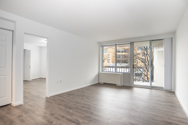 Living Room with Balcony